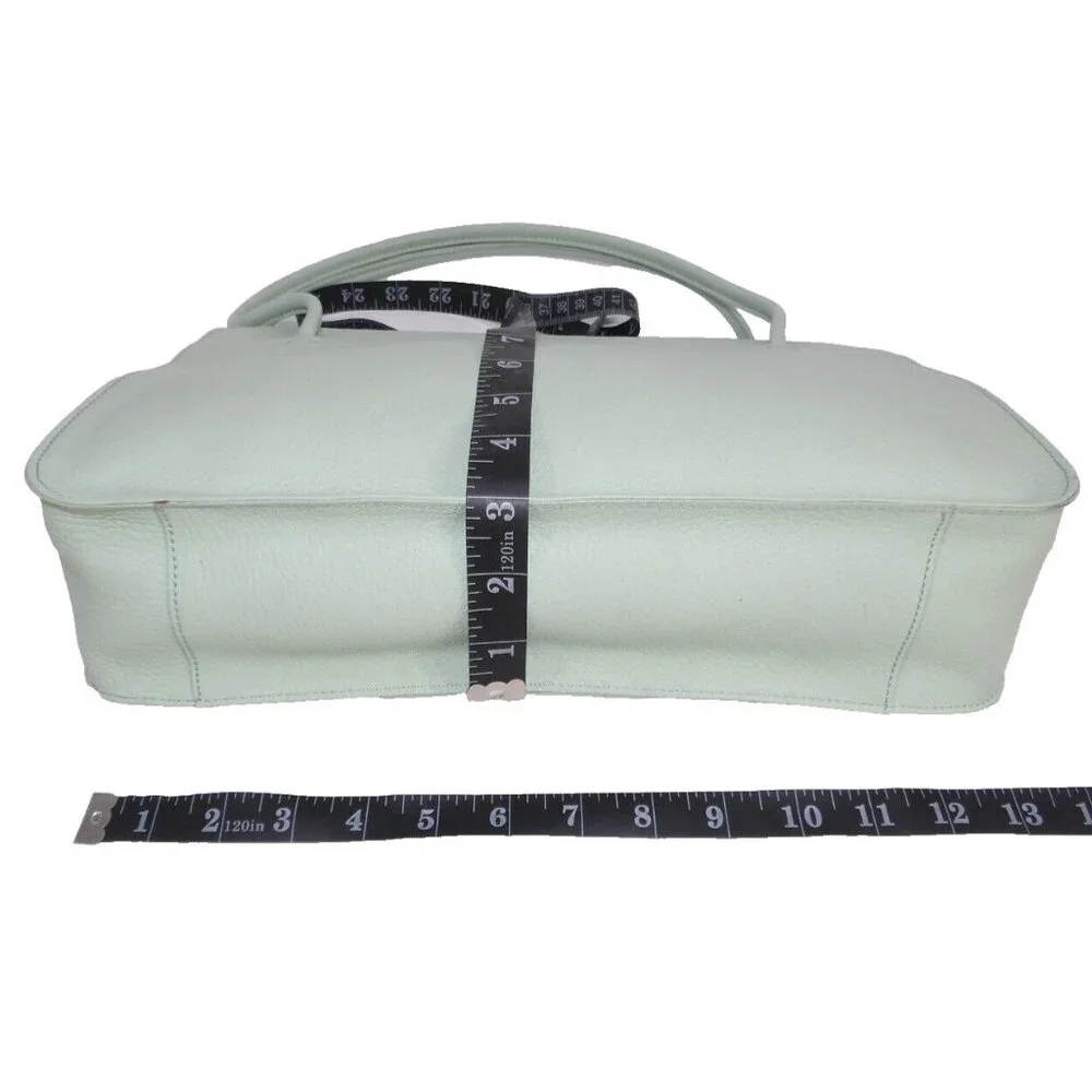Monsac Light Green Satchel - Picture 7 of 8